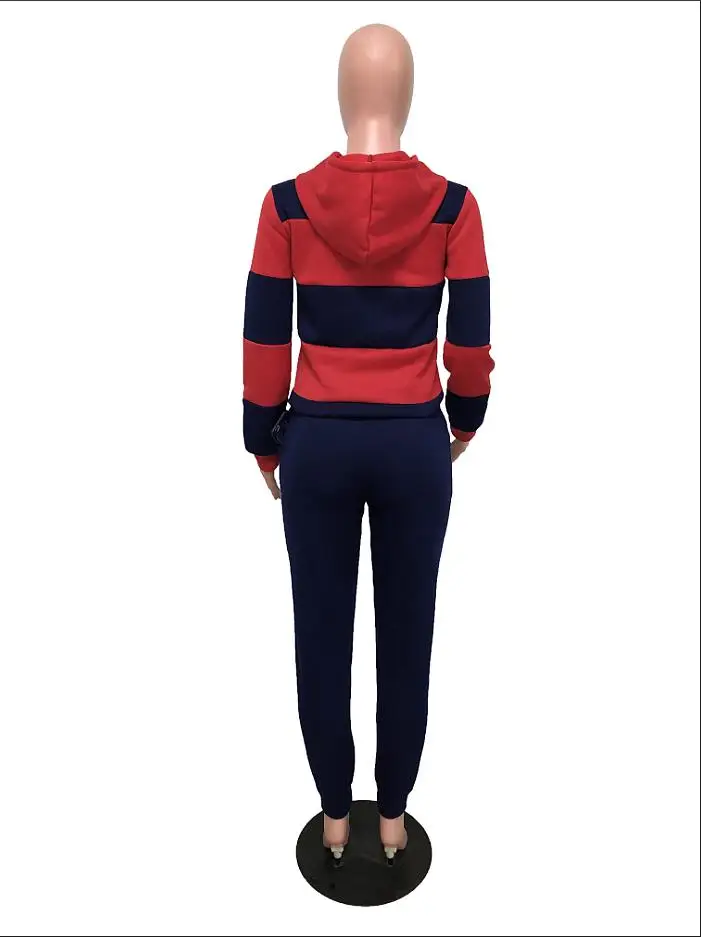 2019 женский зимний комплект спортивный костюм с длинным рукавом толстовка