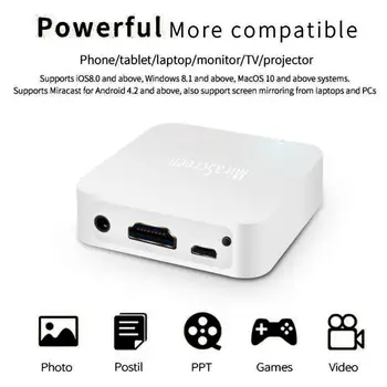 

Mirror link Box WiFi Display Android iOS Navigation Miracast Airplay DLNA USB2.0