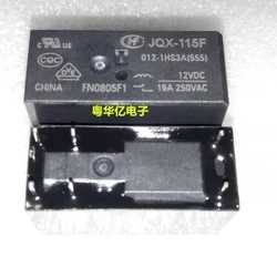 10 шт./лот 12 В релейная лампа постоянного тока HF115F Φ 012-1HS3A 16 А 250 переменного DIP6 |
