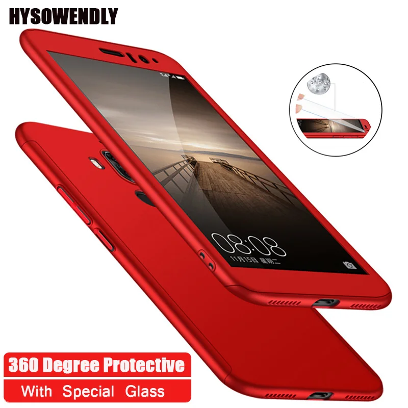 360 полноразмерный жесткий чехол для телефона из поликарбоната Huawei Honor Play Enjoy 7 7S 8e 8