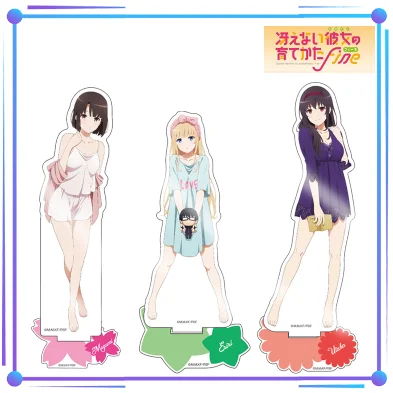 

Горячая Распродажа аниме Saekano: Как поднять расточную девушку Katou Megumi Kasumigaoka Utaha Eriri, акриловая модель, табличка, горячая распродажа