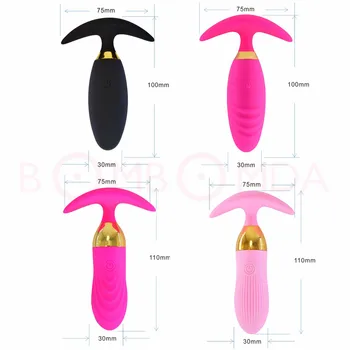 Wireless Anal Butt Plug Prostate Massager Adults Gay Product Mini Bullet Clitoris Stimulator Vibrator Sex Toys for Women Men 6
