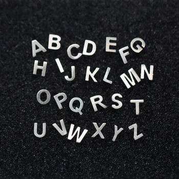 

925 Sterling Silver Letters Stud Earring For Women Alphabet Name Earrings Personalized Cute Simplicity Jewelry