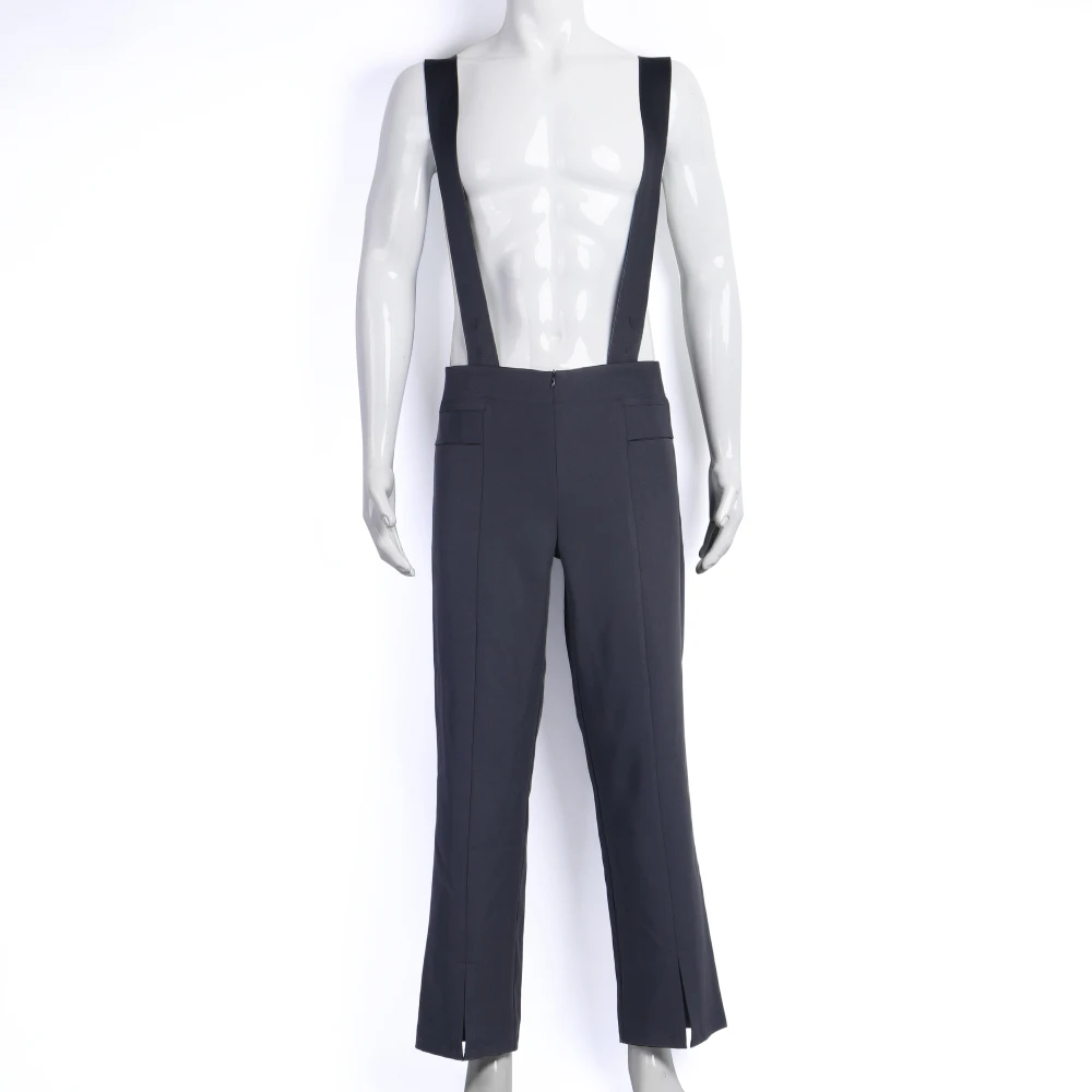 

Star Cosplay Trek The Next Generation Premier Line Uniform Pant Bib Pants TNG Men Adult Trousers Rompers Halloween Party Prop