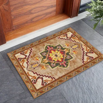 

Vintage Nordic Mat Floor Carpet for Bedroom Carpet Bedroom Door Mat for Living Room Balcony Floor Tappeto Room Decor AE50MD