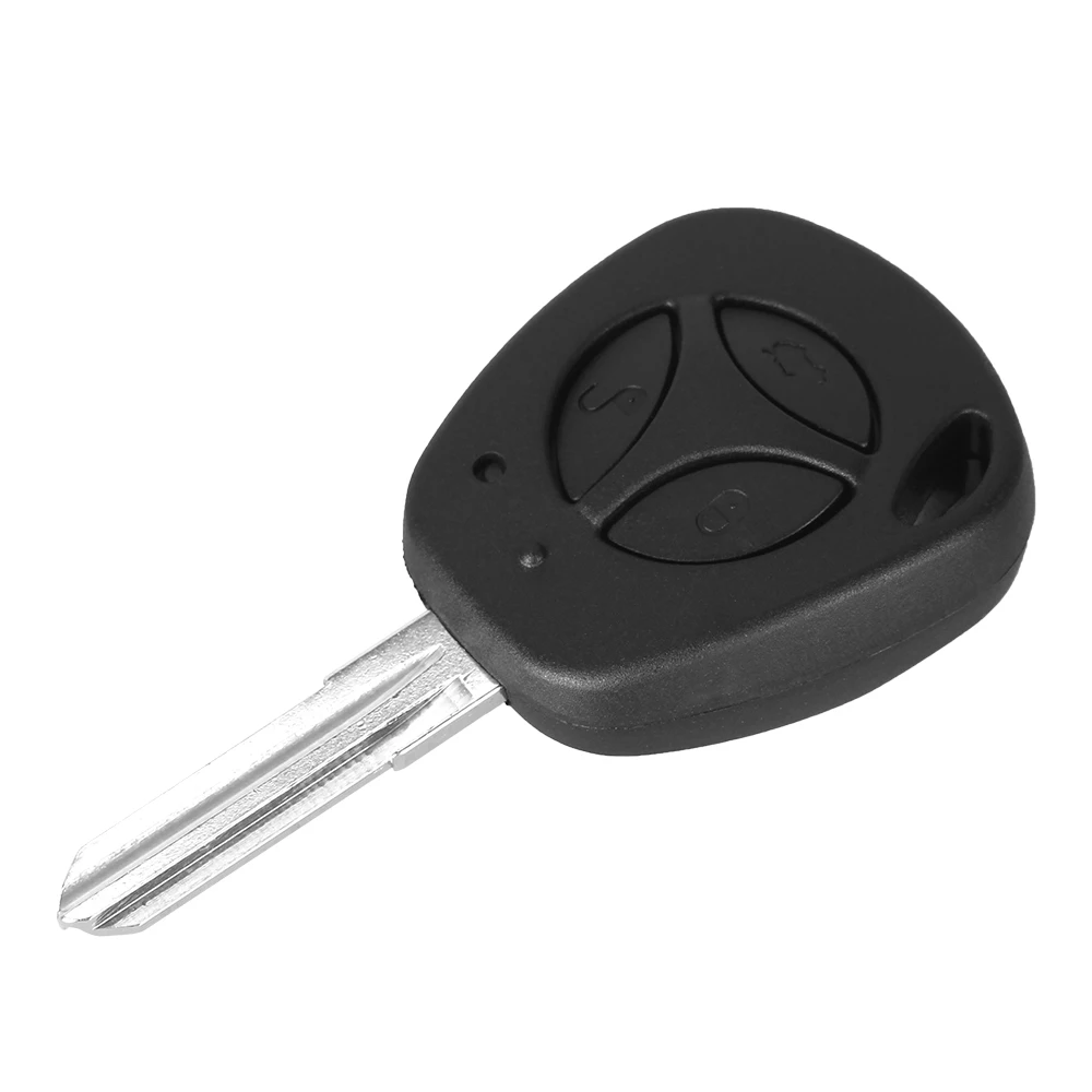 KEYYOU 10X3 кнопки дистанционного ключа чехол Автомобильный ключ оболочка для Лада Uncut ЗАМЕНА авто пустой ключ чехол Брелок без ключа