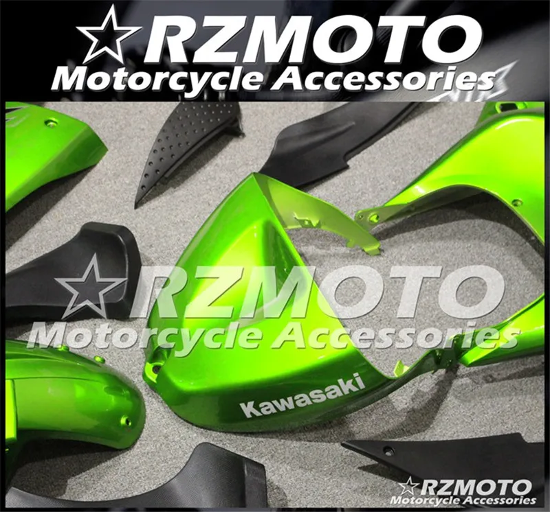 Мотоциклетный обтекатель abs Подходит для Kawasaki ZX6R 636 ZX-6R 2005 2006 корпусные детали пресс-форм Магазин № 0324