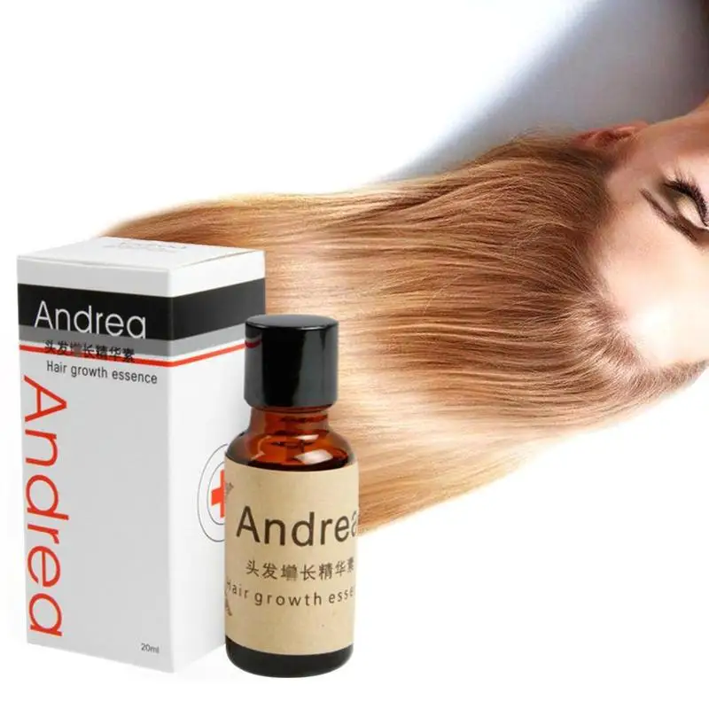 20 мл Сыворотка для роста волос Andrea, травяное Кератиновое масло для быстрого роста волос, алопеция, жидкое имбирное солнечное масло Yuda Pilatory