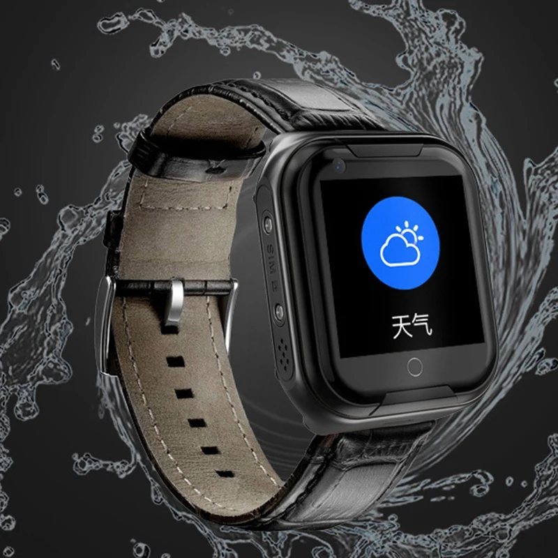4G Smart Watch for the Elderly Smart Watch for the Elderly Heart Rate GPS Tracking Watch Voice Chat SOS Fall Alarm Clock Europea