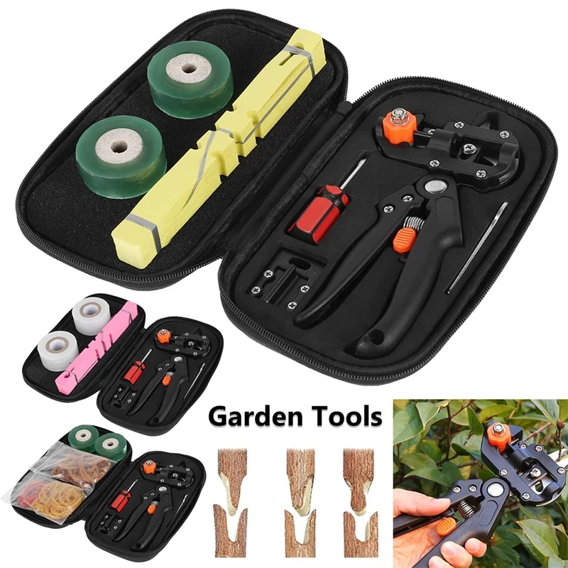 Tijeras de podar profesionales para jardín, herramientas de corte, juego de bonsái para injertos de jardín, árbol frutal, bonsái