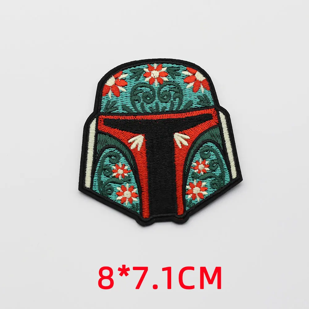 Alien Clothing Patch Embroidery Cloth Stick DIY Sewing Accessories Robot Badge Clothing Decal Decoration Iron Patch