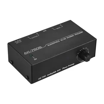 

Ak-750S Audiophile M/M Phono Preamp Preamplifier Amplifier US/EU Plug Adapter