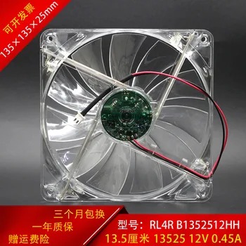 

GLOBE FAN RL4R B1352512HH / S1352512H 12V 0.33A 0.45A 13.5CM Chassis power LED cooling fan LED cooler 135x135x25mm
