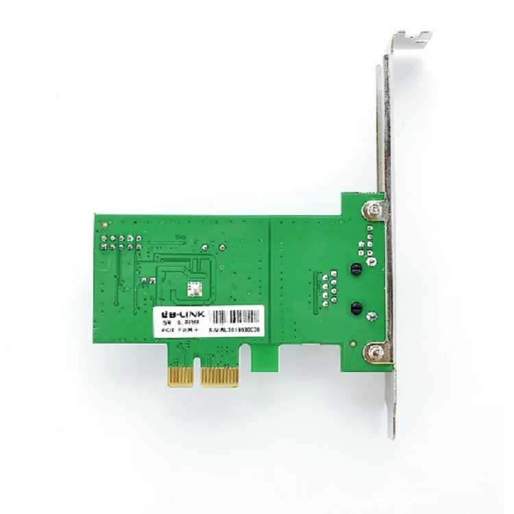 Оптовые продажи от производителя, кабель RJ-45 Gigabit PCI-E, сетевая карта, совместимая с бесплатным драйвером, сетевая карта Ethernet PCI-E
