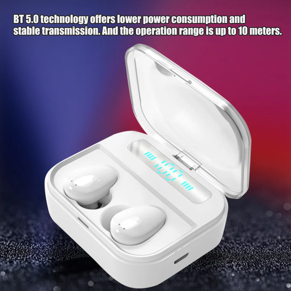 X7 TWS 5,0 Bluetooth наушники 8D стерео Спортивные Беспроводные наушники гарнитура Мини наушники спортивные наушники с зарядным устройством