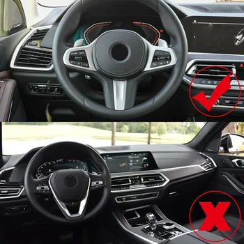 

Decor Decoration Trim Steering Wheel 2pcs / Set Carbon Look Cover Parts