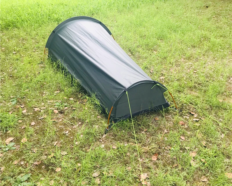 Сверхлегкий Bivvy мешок палатки, компактный один человек альпинизмом Bivy военная палатка- водонепроницаемый спальный мешок крышка Bivvy мешок