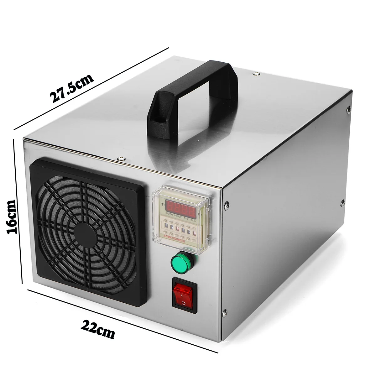 220 В 7 Гц/ч генератор озона дезинфекционная Машина домашний очиститель воздуха дезодорант со стальной крышкой для системы очистки