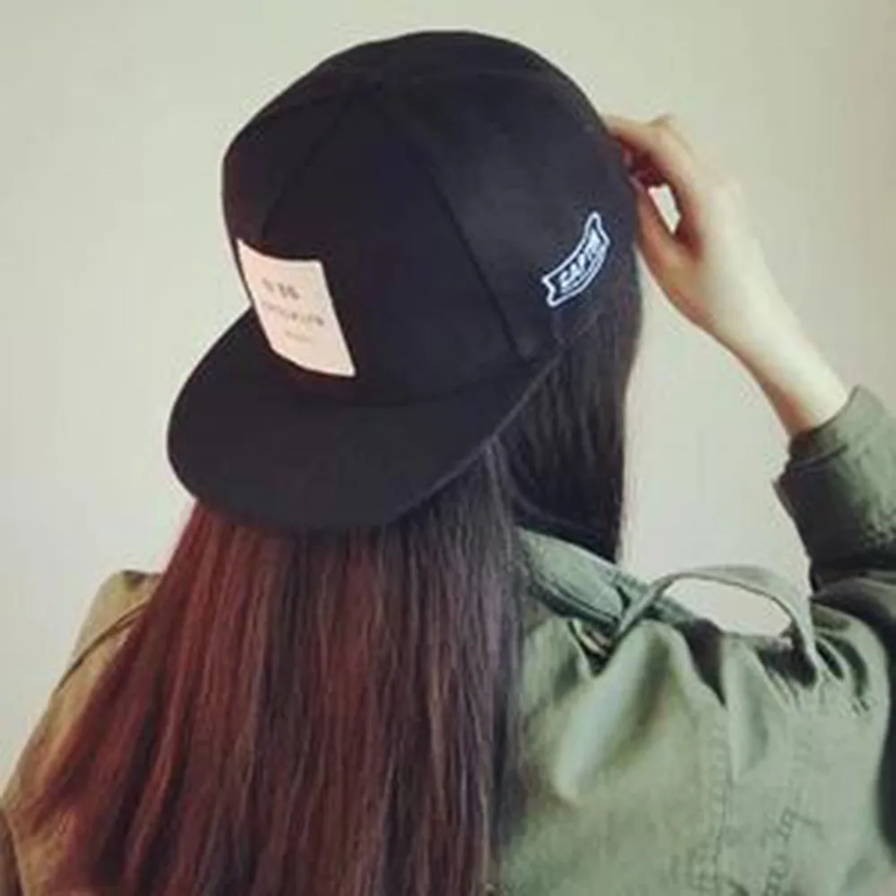 patchwork fitted hat