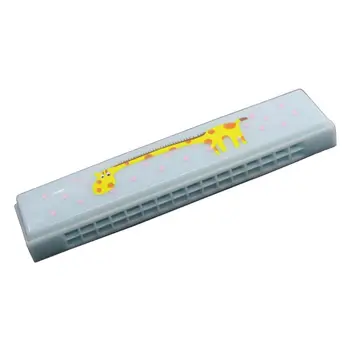 

Cartoon 16 Holes Luminous Harmonica Children Mouth Organ with Box Gifts for Kid