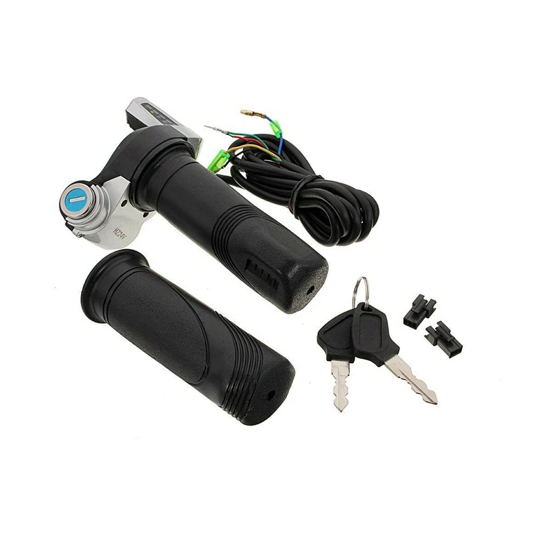 24V 500W мотор щетки Управление блок Управление ручка для электрического скутера