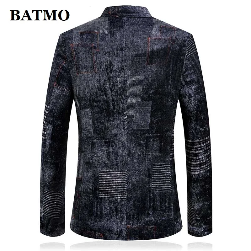 BATMO 2019 Новое поступление высокого качества Модный повседневный мужской блейзер