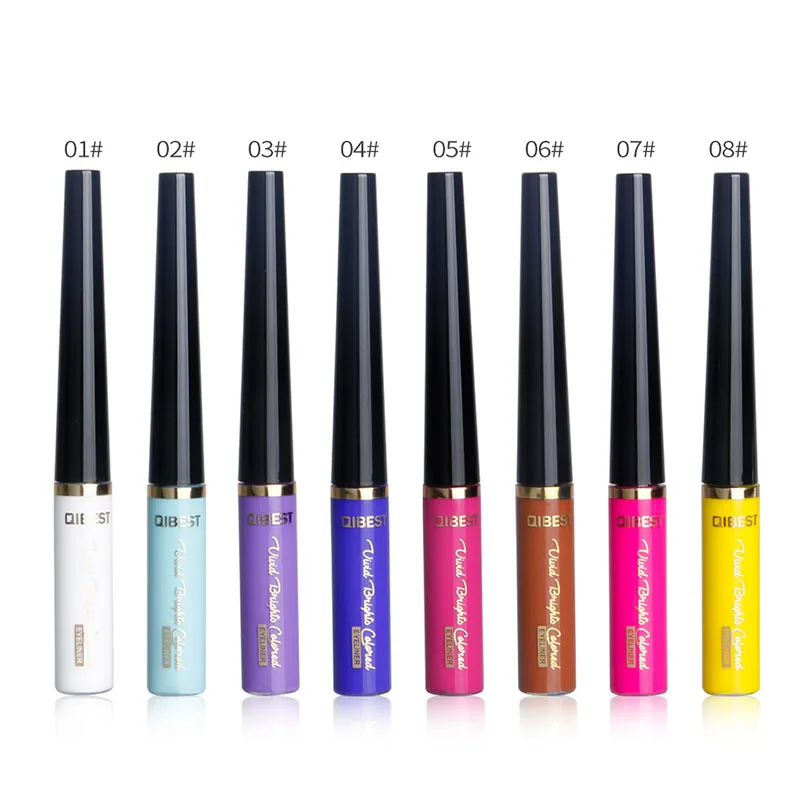 

Matte Liquid Eyeliner Pen Long-Lasting Colorful Eye Liner Pencil Cosmetics 16 Colors MP789