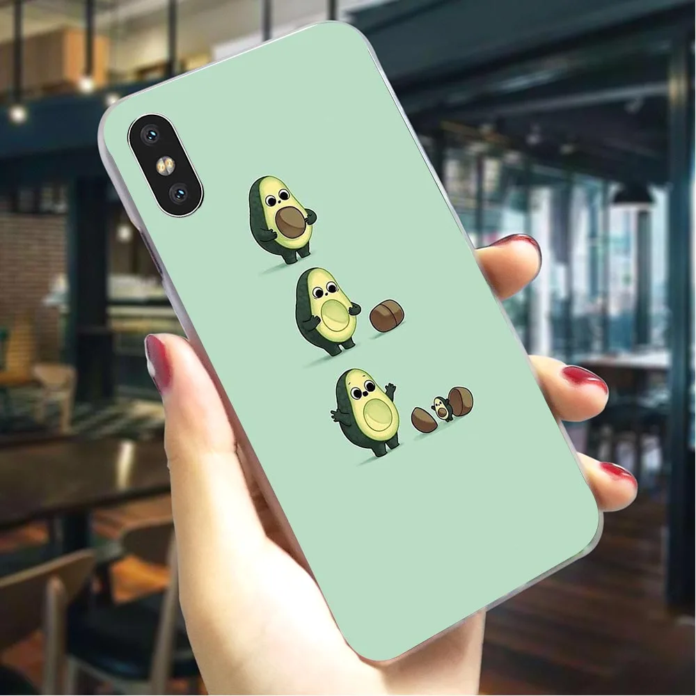 K2508802 Модный милый чехол для телефона авокадо iPhone 6S 5 5S SE 6/6 6S Plus 7 8/7 8 Plus X XS XR Xs Max, Жесткий Чехол - Цвет: K2508802