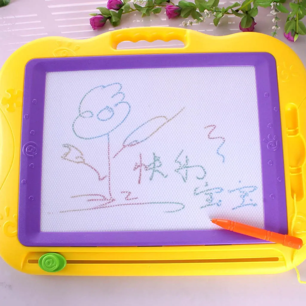 kids toys Rewritable Color Magnetic Drawing Board Children's Holiday Funny Gift toys juguetes ecriture enfant Dropshipping#B20