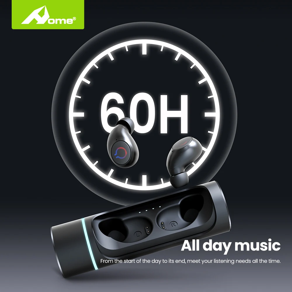 Wireless Bluetooth Headphone Bass Waterproof Earpieces for iPhone Bluetooth 5 0 TWS Earbuds Aptx HD Earphones With Mic Phone