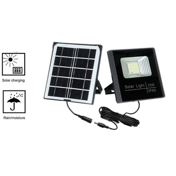 

Solar Light smart on at night Outdoor Solar Wall Light Lamp lighting for Garden Yard Path Street Solar Lamp seperable panel indo