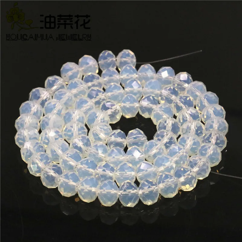 Wholesale All Kinds of Styles 5X8MM Opal Crystal Polyhedron Abacus Beads Woman DIY 15inch | Украшения и аксессуары