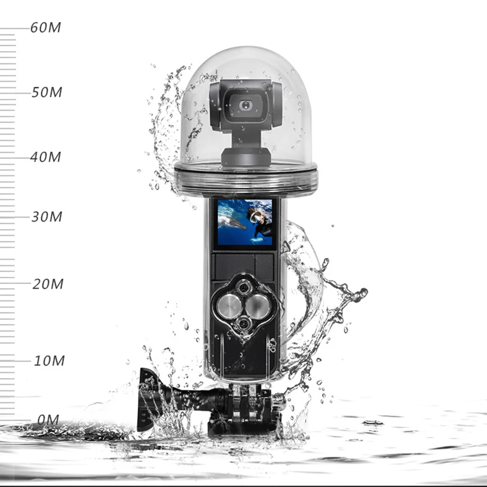 

DJI Osmo Pocket Dive Case Housing Waterproof Case Protective Diving Case Shell selfie stick buoyancy floating rod mount gimbal