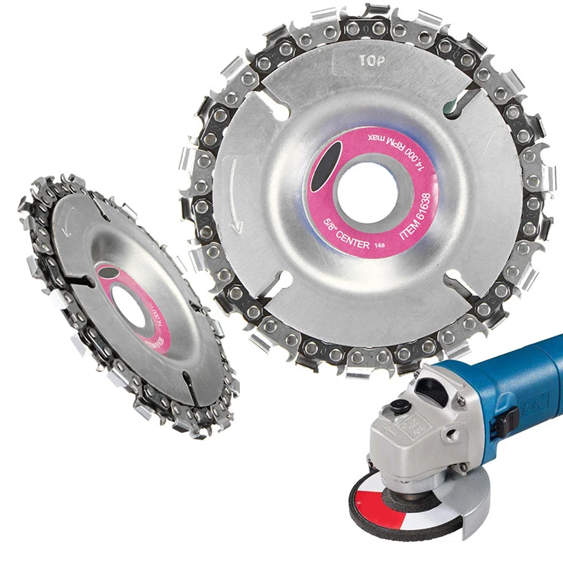 

4 Inch disk for grinder Wood Carving Disk Precise Shape Cutting Circular Saw Blades Durable Fine Chain Saw Blade Angle