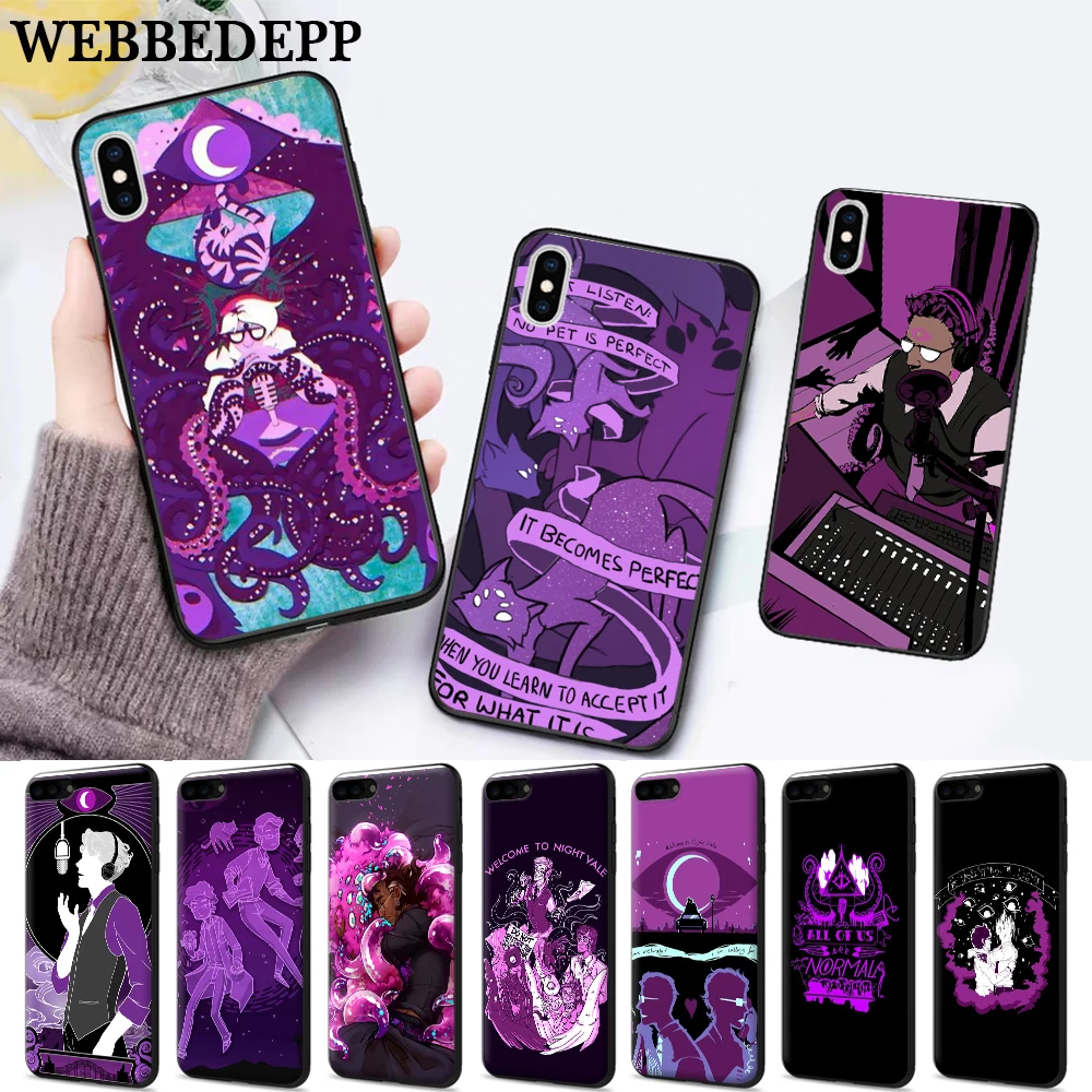 Мягкий силиконовый чехол night vale fan art Для iPhone 5 SE 5S 6 6S Plus 7 8 11 Pro X XS Max XR | Мобильные