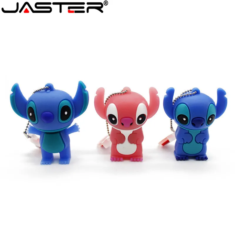 Usb флеш диск JASTER милый мини накопитель Подарочный с животными 1 ГБ 4 16 32 64 рисунком