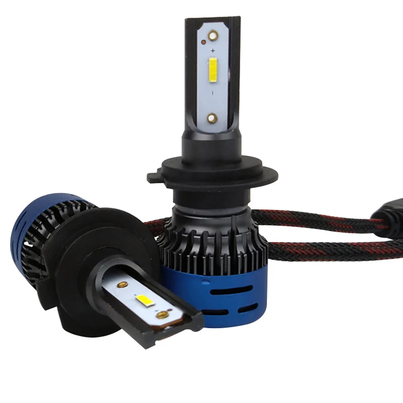 CARCTR 2 шт. CSP 30 Вт 4000LM 6500K H7 светодиодный фар H11 H4 авто светодиодный лампы H1 H8 H9 фары 9005 9006 9012 для автомобильных фар
