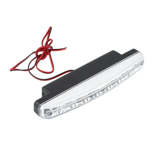 2x 8 LED Super Bright Car DRL Daytime Running Light Daylight Bulb Head Lamp New Arrival