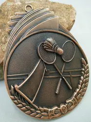 Médaille de Badminton or argent Bronze, médaille de sport scolaire, développement des capacités de Communication/de la confiance en soi unisexe 