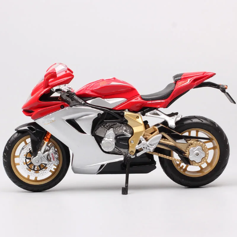 1/12 Масштаб Мини maisto MV Agusta F3 F4 серия Оро мото rcycle Diecasts& игрушечные транспортные средства GP гоночный спортивный велосипед мото миниатюрный для детей