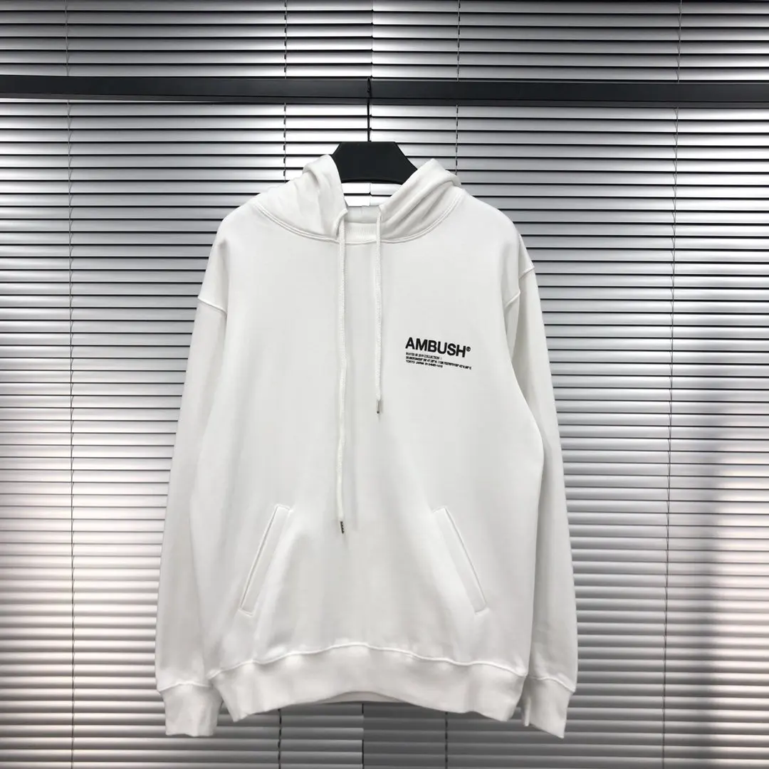 19FW New AMBUSH Hoodie 1:1 Classic Casual Ambush Sweatshirts Men Women Couple Lovers kanye west Ambush Pullover