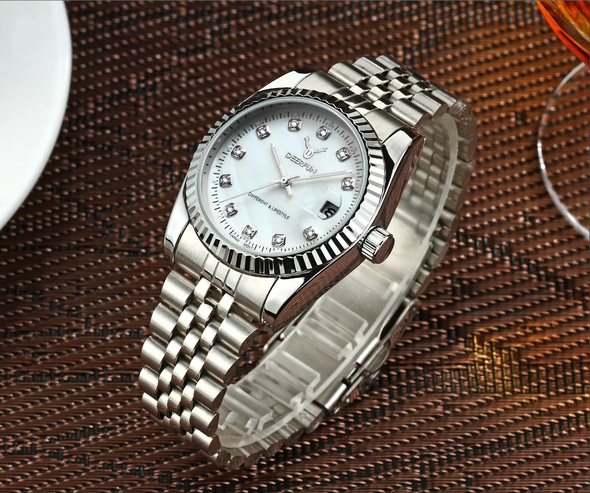 Швейцарские часы oyster perpetual Rolexable datejust MIYOTA, кварцевые классические деловые золотые часы с алмазной поверхностью reloj hombre