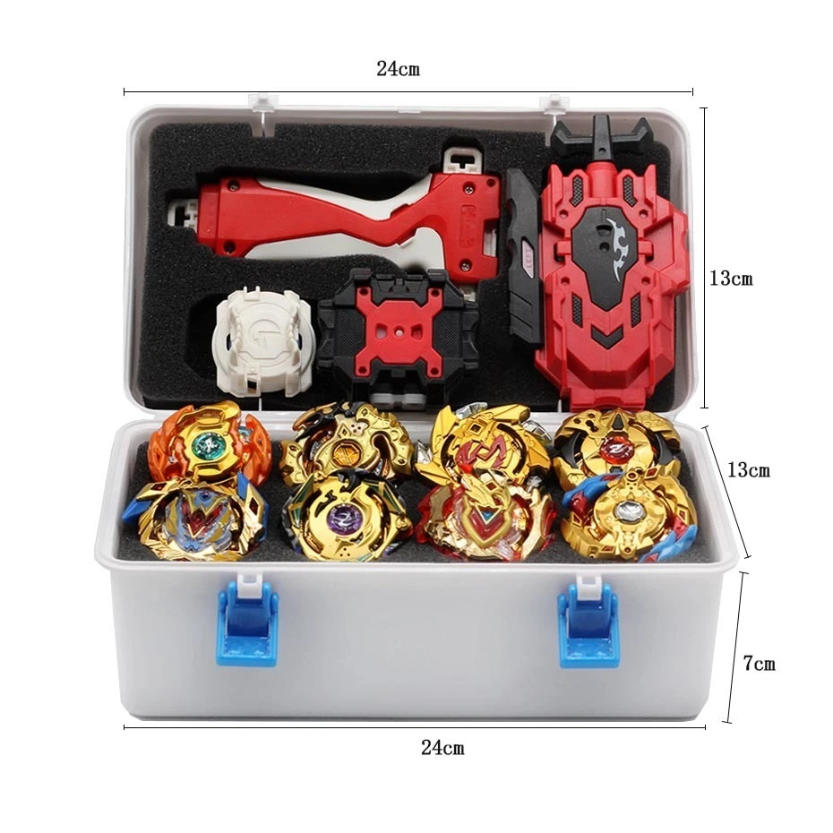 Takara Tomy новый золотой FCL Набор лопастей b 144 145Bey Bay Burst металлик Bables Set Box Детские