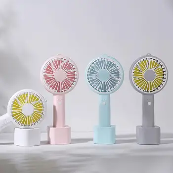 

Fashion Practical Travel Outdoor Portable M6 Handheld Mini Fan Simple Creative Office Desktop USB Charging Fan