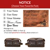 Contact's Crazy Horse Leather Cosmetic Bag For Men Toiletry Bags Male Makeup Pouch Vintage Travel Wash Storage Large Capacity 6