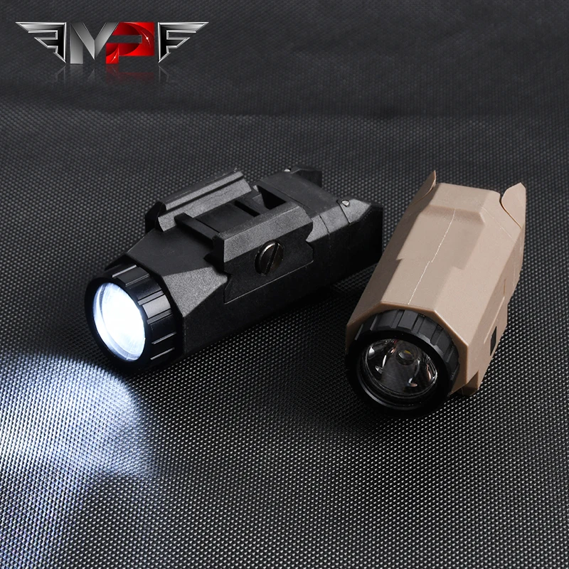 

WADSN Wml-g2 Apl Military tactical flashlights Picatinny Rail Glock G17 G18 G19 Outdoor Hunting Airsoft 400 Lumens LED Light