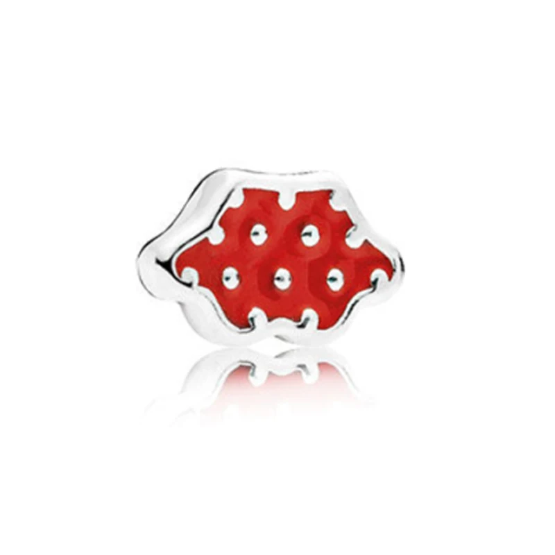 PDB Sterling Silver 925 Floating Pendant Box Small Charm Cartoon Avatar Christmas Series Double Heart Infinite Series - Цвет камня: Многоцветный