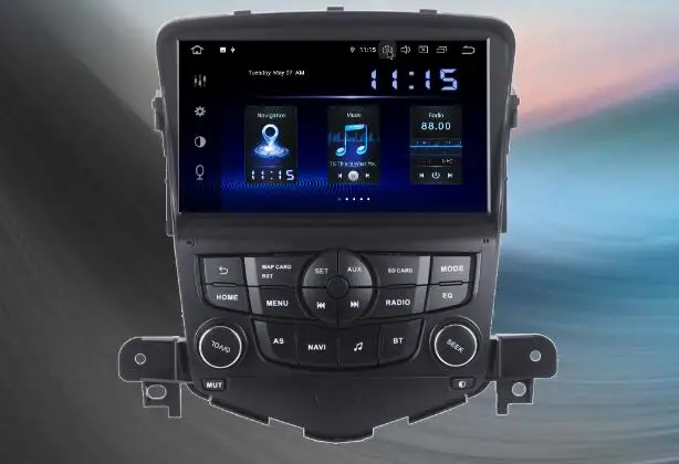Android 9,0 Автомагнитола 2 din gps Navi для Chevrolet Cruze 2008 2009 2010 2011 2012 PX6 DSP HDMI 4 Гб+ 64 Гб " ips wifi BT - Цвет: Cruze radio