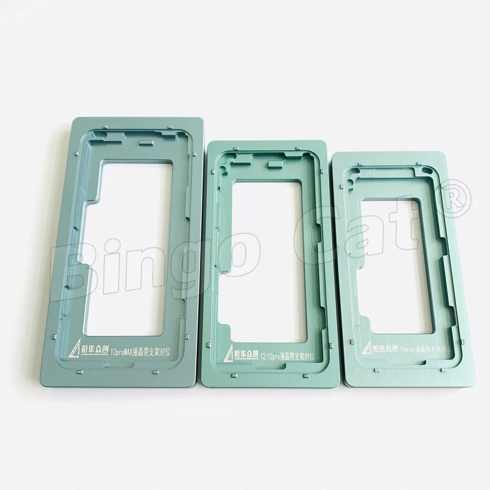 XHZC LCD Screen Alignment Mold For iPhone 16 16Pro 15pro 14 13 12 Pro Max OCA Laminating With Frame Position Mould Repair