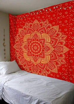 

Hot-Selling Tapestry Mandala Series Printing Home Tapestry Wall Hanging Beach Towel Beach Sitting Blanket art tapestry
